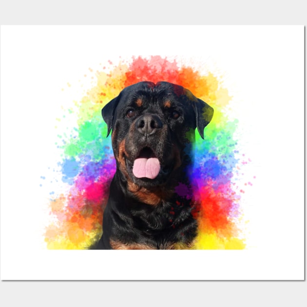 Rottweiler Wall Art by TotalnoobMLG